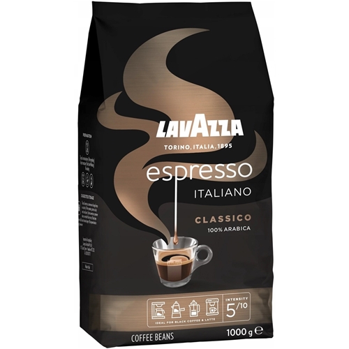 دان قهوه اسپرسو مدل classico بسته 1 کیلوگرمی لاوازا