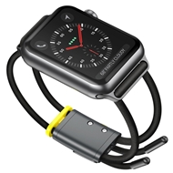 بند ساعت اپل واچ Baseus Lockable Rope Strap for AP Watch Series 3/4/5/6/SE 42mm/44mm LBAPWA4-BGY