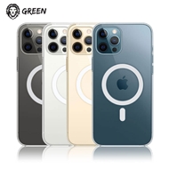 قاب محافظ مگنتی گرین لاین آیفون Apple iPhone 12 Pro Max Green Lion Anti Shock