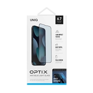 گلس آنتی بلوری یونیک برای گوشی آیفون 13 پرو مکس / 14 پلاس مدل UNIQ OPTIX VISION CARE iPhone 13 Pro Max / 14 Plus