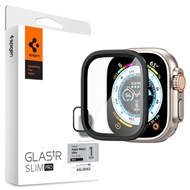 محافظ صفحه نمایش اپل واچ اولترا برند اسپیگن Spigen Apple Watch Ultra (49mm) Screen Protector Glas.tR Slim Pro