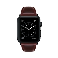 بند چرم طبیعی اپل واچ جیتک مدل G-Tech Leather Classic Band For Apple Watch 44/45/49mm
