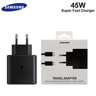 شارژر اصلی سوپر فست شارژ سامسونگ Samsung EP-T4510 Super Fast Charger 2.0 EU توان 45 وات با کابل