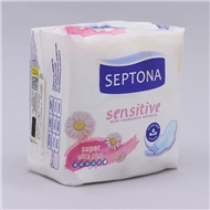 نوار بهداشتی تاشده بزرگ سپتونا sensitive (8 عددی)