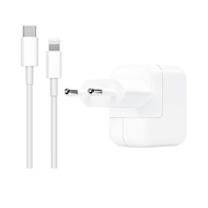 کابل و شارژر اصلی اپل Apple 30W USB-C Power Adapter With USB-C To Lightning Cable