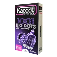 کاندوم کاپوت مدل BIG DOTS بسته 10 عددی