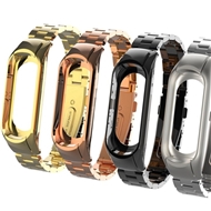 بند فلزی براق دستبند سلامتی شیائومی می بند 5 و 6 Xiaomi Mi Band 5/6 Metal Strap