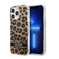 قاب محافظ براق آیفون 13 پرو طرح پلنگی CG Mobile iphone 13 Pro Guess Leopard Hard Case
