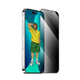 گلس تمام صفحه تمام چسب آیفون گرین لاین Apple iPhone 14 Green Lion 3D Elegant