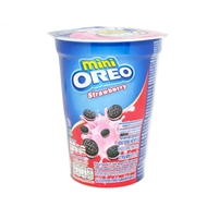 بیسکویت لیوانی توت فرنگی اوریو Oreo mini