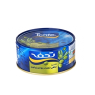 کنسرو تن ماهی در روغن زیتون 180 گرمی تحفه