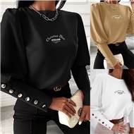 بلوز آستین پف دکمه دار زنانه کریستین دیور Dior