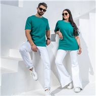 تی شرت ساده نخ پنبه تک جیب مردانه زارا ZARA