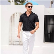 پیراهن مردانه یقه انگلیسی شیک مناسب تابستان