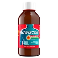 شربت مسکن سریع سوزش معده Advance گاویسکون Gaviscon مقدار 300 میلی لیتر