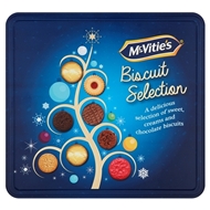 بیسکویت کادویی جعبه فلزی 400 گرمی Mcvities