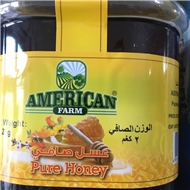 عسل چکیده طبیعی استرالیا American Farm وزن 2 کیلویی