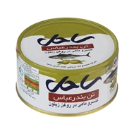 کنسرو ماهی تن در روغن زیتون ساحل مقدار 180 گرم