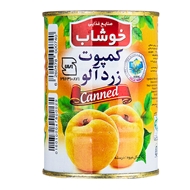 کمپوت زردآلو 450 گرمی خوشاب