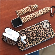 قاب پلنگی قهوه ای همراه پاپ سوکت کد c2218