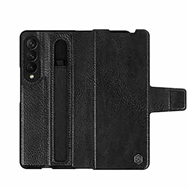 کیف چرم Z Fold 3 نیلکین سری Aoge