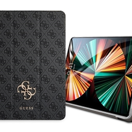 کیف چرمی طرح برند آیپد پرو 12.9 اینچ CG Mobile iPad Pro 12.9 2020/2021 Guess Leather Case