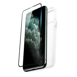 ست قاب و گلس آیفون 11 | JCPal Dou Crystal Protective Set (Case + Glass Screen Protector) iPhone 11