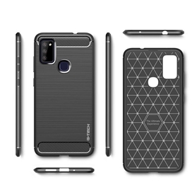 کاور جیتک مدل Rugged Carbon مناسب سامسونگ Galaxy M51