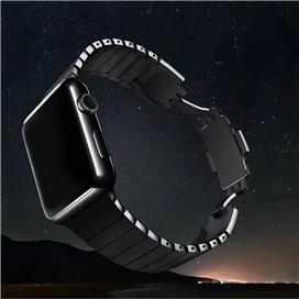 بند اپل واچ استیل جیتک مدل G-Tech Bracelet Strap For apple watch band 44/45/49mm