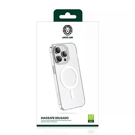 قاب محافظ مگنتی گرین لاین آیفون Apple iPhone 14 Plus Green Lion Magsafe Delgado Clear Case