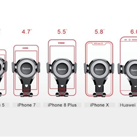 پایه نگهدارنده گوشی بیسوس Baseus Osculum Type Gravity Car Mount