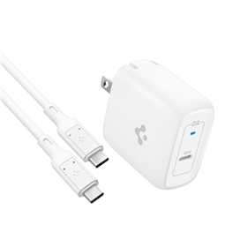 شارژر دیواری اسپیگن مدل ArcStation Pro 45W Wall Charger همراه با کابل USB-C