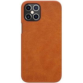 کیف چرمی نیلکین آیفون Nillkin Qin Leather Case iPhone 12 Pro Max