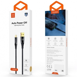 کابل شارژ سریع و انتقال داده لایتنینگ مک دودو Mcdodo CA-806 Auto Power Off Lightning Data Cable 1.8m