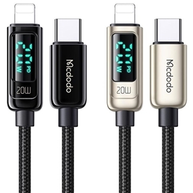 کابل هوشمند تایپ سی به لایتنینگ مک دودو Mcdodo CA-8810 Digital Pro Type-C To Lightning Cable 1.2m