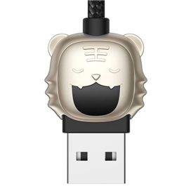 کابل سه سر یواس‌بی به لایتنینگ، میکرو و تایپ‌سی بیسوس BASEUS Year of the Tiger 3in1 USB 1.2m CASX010001