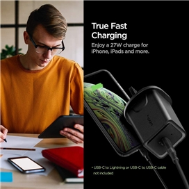 شارژر دیواری فست شارژ اسپیگن Spigen USB-C Fast Wall Charger F210