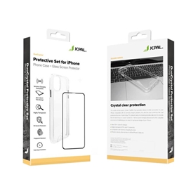 ست قاب و گلس آیفون 11 پرو مکس | JCPal Dou Crystal Protective Set (Case + Glass Screen Protector) iPhone 11 Pro Max