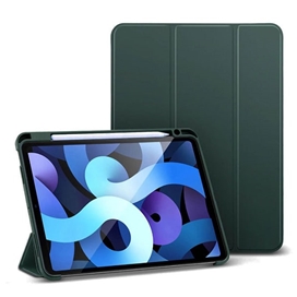 کیف محافظ آیپد پرو 12.9 اینچ گرین Green Premium Vegan Leather Case for iPad Pro 12.9 2021