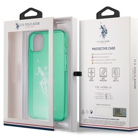 قاب محافظ رنگی شفاف آیفون 13 طرح پولو CG Mobile iphone 13 Hard Case Polo