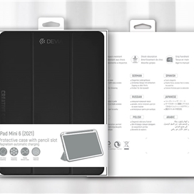 کیف چرمی آیپد مینی 6 دویا Devia iPad mini 6 2021 Pen Leather Case