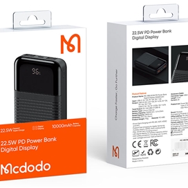 مینی پاوربانک فست شارژ 10000 مک‌دودو MCDODO MC-585 22.5W Power Bank