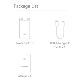 پاور بانک فست شارژ 10000 یو اس بی و تایپ سی شیائومی Xiaomi Zmi QB818 Power bank fast charge PD30W