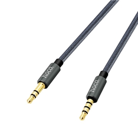 کابل انتقال صدا میکروفون دار هوکو Hoco Cable UPA04 Noble sound AUX with mic and button