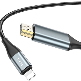 کابل لایتنینگ به اچ دی ام آی دو متری هوکو Hoco Cable Lightning to HDMI UA15