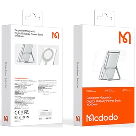 پاوربانک و شارژر بیسیم 10000 میلی‌آمپرساعتی مک دودو Mcdodo MC-0692 10000mAh Wireless Power bank 15W