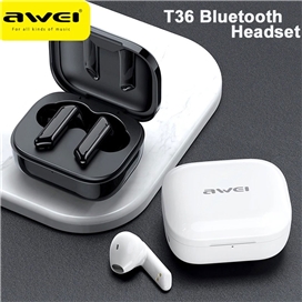 هدفون بیسیم اوی AWEI T36 TWS Stereo Earbuds