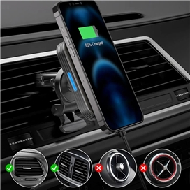 هولدر شارژر وایرلس مغناطیسی خودرو | ESR Halolock Magnetic Wireless Car Charger