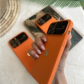 قاب Orange PC Lens مناسب برای آیفون 14 پرو