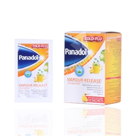ساشه سرماخوردگی و آنفولانزا پانادول با طعم لیمو و عسل بسته 10 عددی